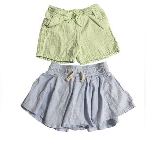 🩵5/$20 Gap skort and old navy shorts 5T